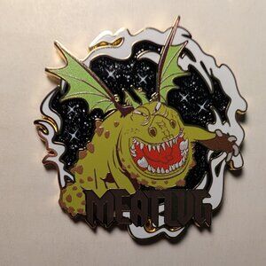 How To Train Your Dragon Mystery Series Meatlug Enamel Pin Official Lapel Badge